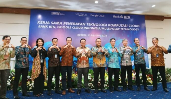 Percepat Transformasi Digital, BTN Gandeng Google Cloud Indonesia