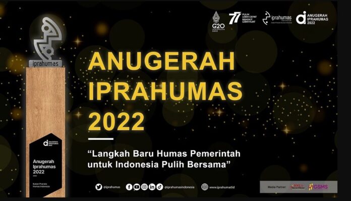 Anugerah Iprahumas 2022, Kominfo: Kemenangan itu Ketika Kita Berkolaborasi
