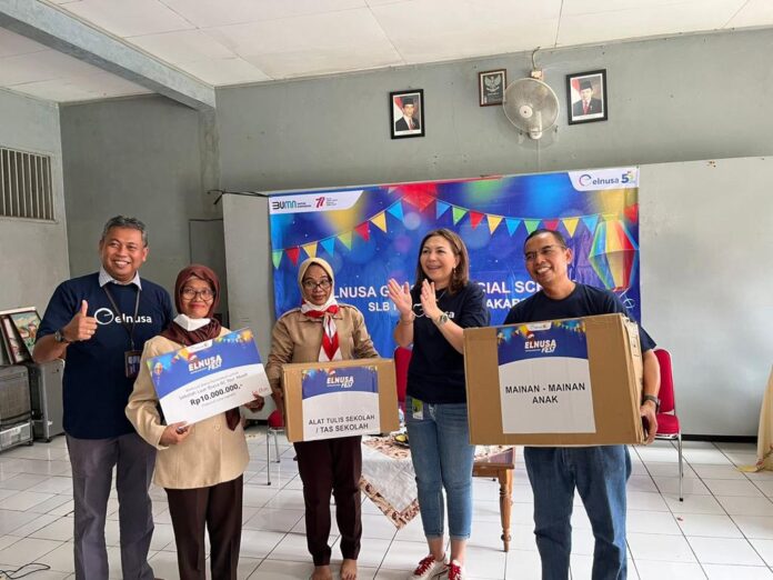Wujudkan Pendidikan Inklusif  Anak Berkebutuhan Khusus, Elnusa Gelar Kegiatan CSR Goes to Special School